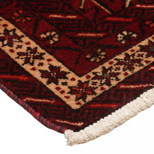 Tapis salon au motif traditionnel, noué main en laine, AFUBOD