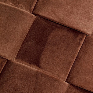 Banc-coffre Weave marron Kare Design