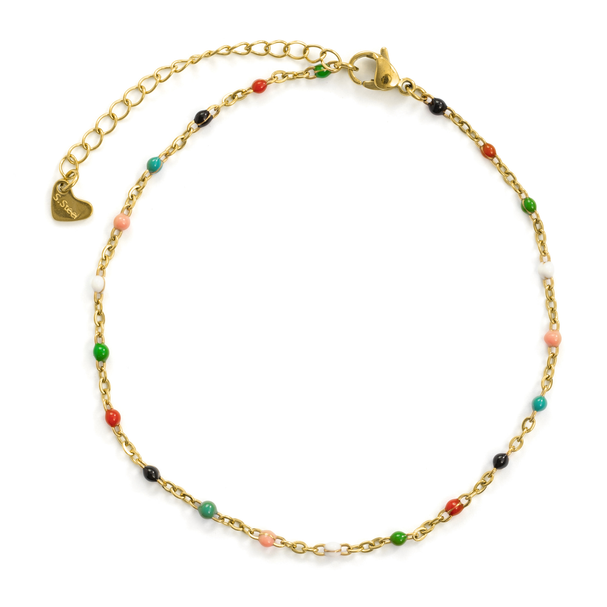 Tobillera Belme acabado oro amarillo 18k