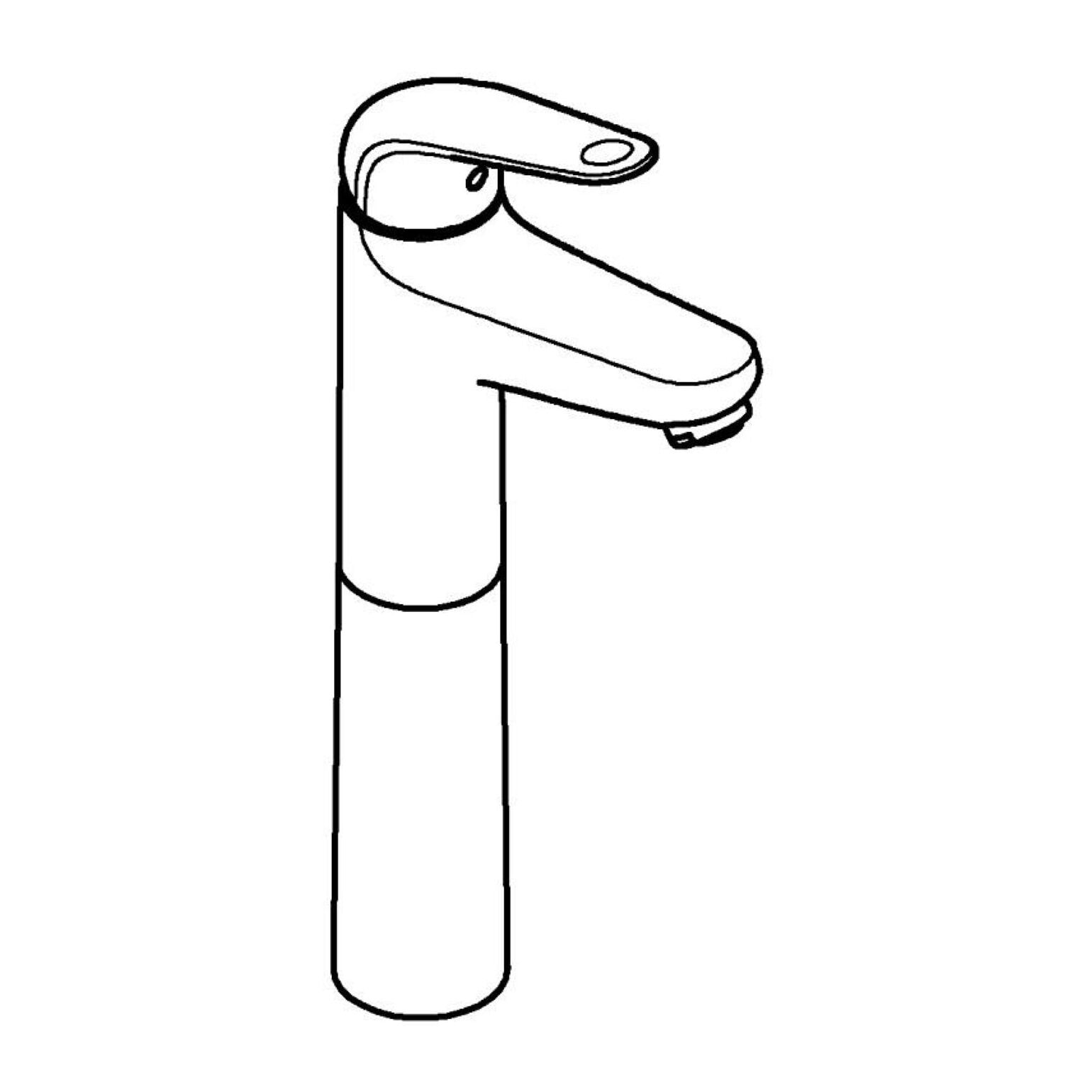 Mitigeur monocommande Swift vasque à poser Taille XL, chromé