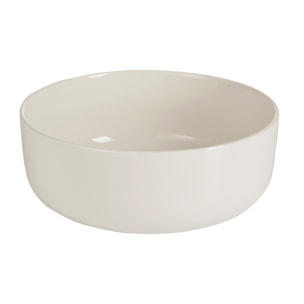 J-Line bol Rand - porcelaine - blanc