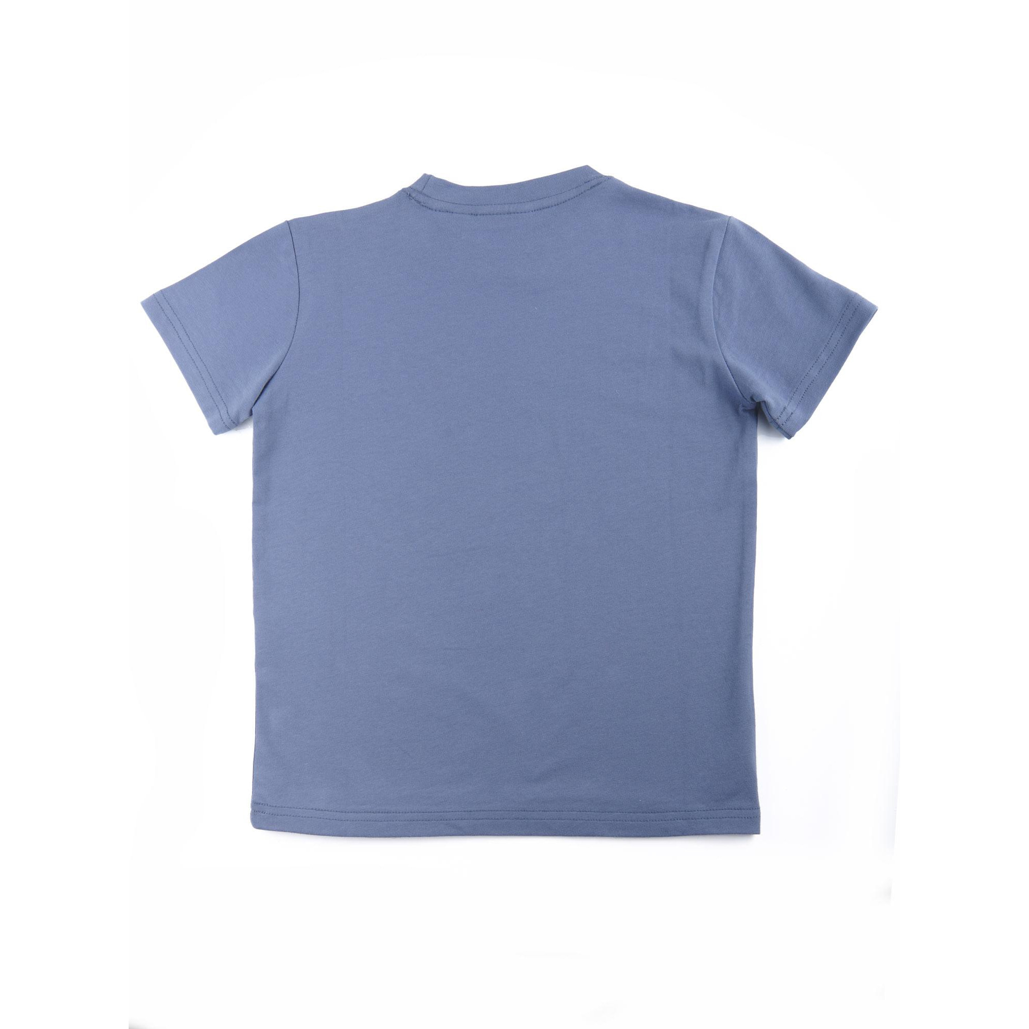 T-shirt da bambino a maniche corte logo piccolo Basic