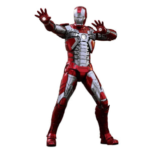 Iron Man 2 Movie Masterpiece Series Diecast Action Figura 1/6 Iron Man Mark V 32 Cm Hot Toys