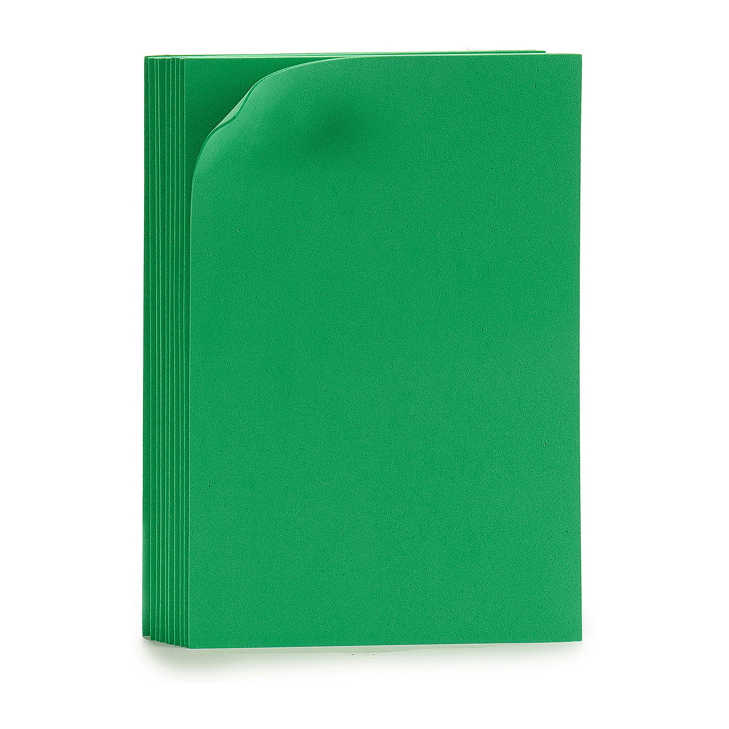 Set di 10 fogli in gomma eva 20x30 cm.