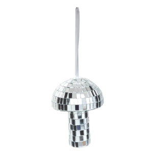 Suspension de sapin champignon effet disco 8 cm