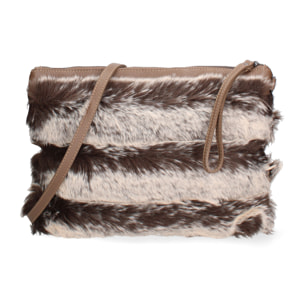 Pochette da donna In Vera pelle Made in Italy 27x34,5x2 cm