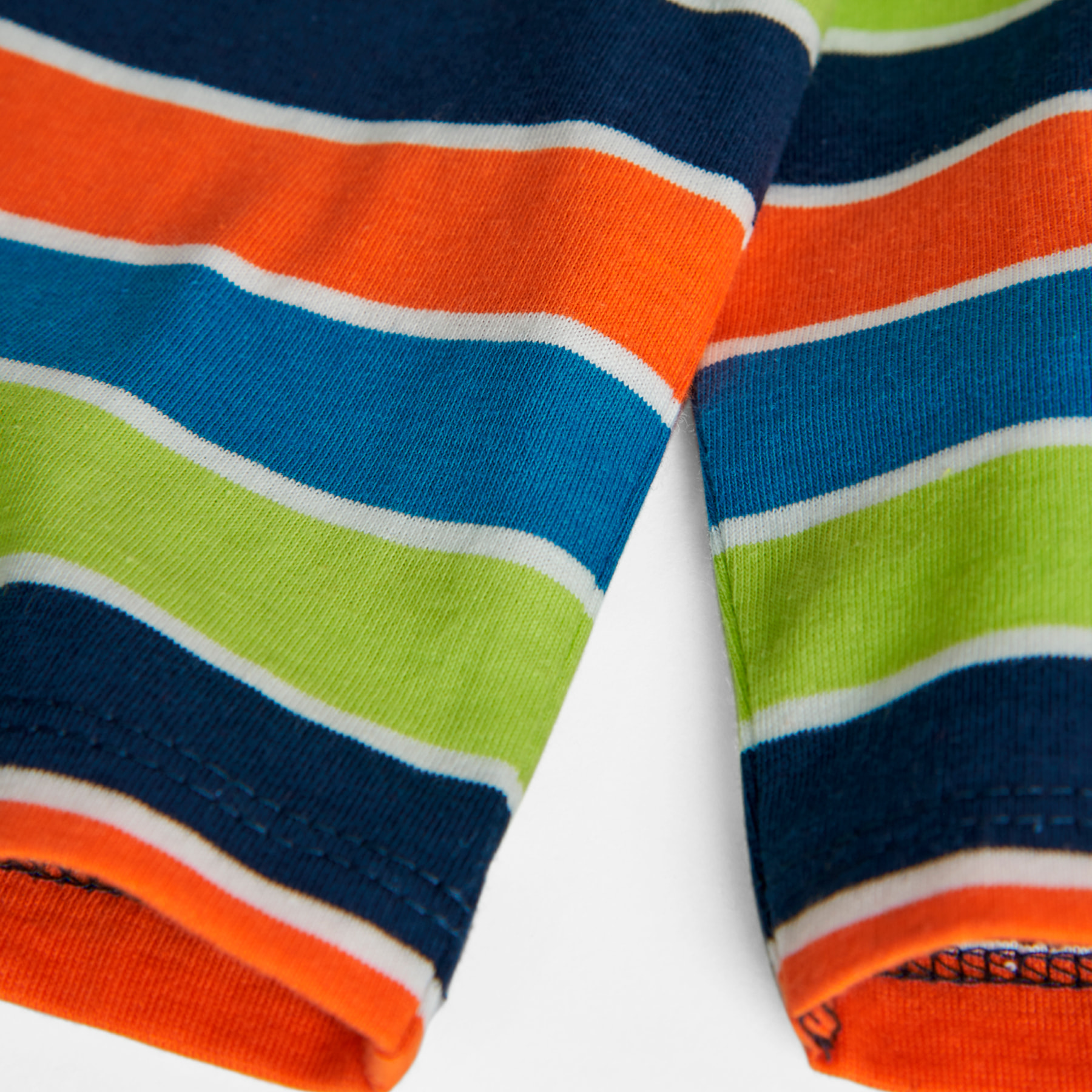 Camiseta punto listada de bebé niño -BCI