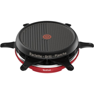 Raclette TEFAL RE12A512 Colormania rouge