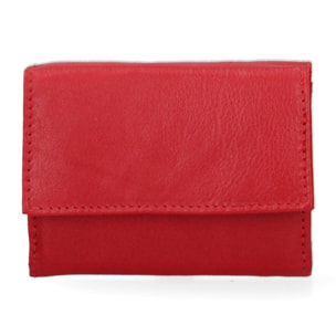 Portafoglio donna - Modello False - Ecopelle e poliestere - 10.0 x 7.5 x 2.0 cm