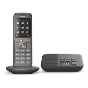 Téléphone sans fil GIGASET CL660A ANTHRACITE