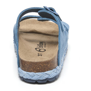 SANDALIA PLATAFORMA BILLOWY AZUL