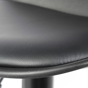 Tabouret De Bar Isak Noir - Lot De 2