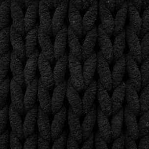 Tapis de bain 50x75 cm Noir khôl Colorama