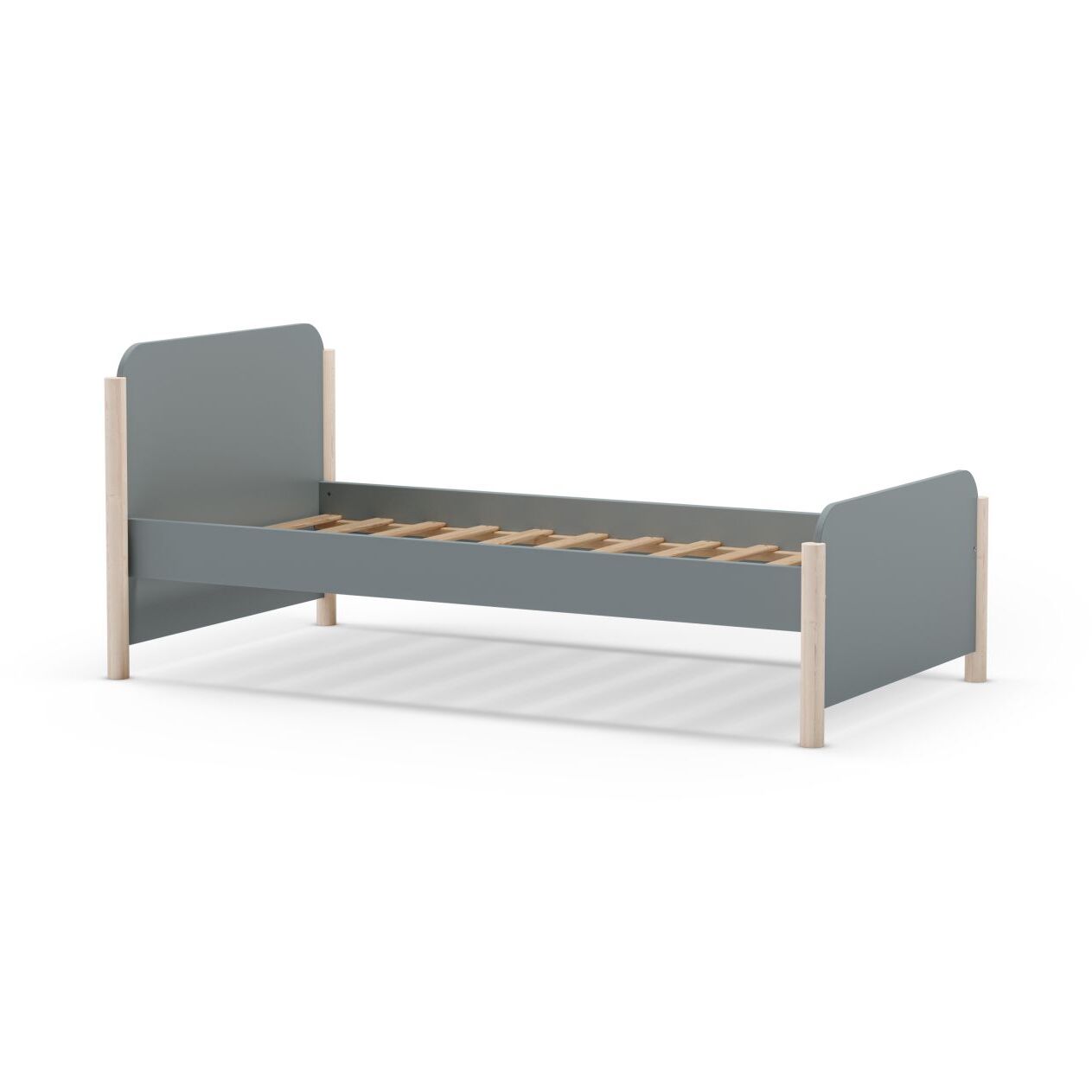 Cama juvenil Misty Dawn Verde Salvia - Oak Soft