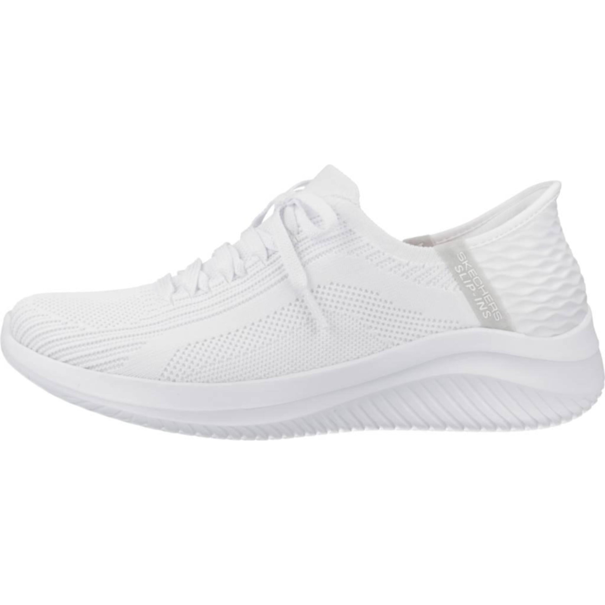 Sneakers De  Mujer Slip-ins: Ultra Flex 3.0 Tonal Stretc Blanco