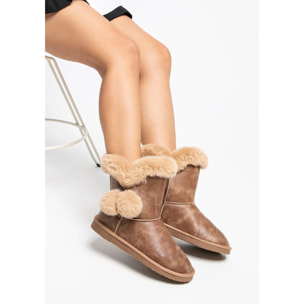 Conguitos - Stivali australiani per bambini con fodera in pile