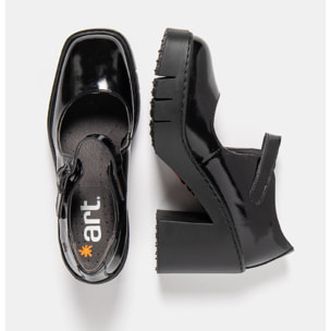 Zapatos 1984 NAPPA SHINNY BLACK/BERNA color Black