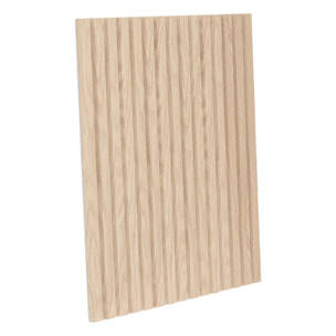Panneau décoratif mural Colva beige fond gris 60x60cm