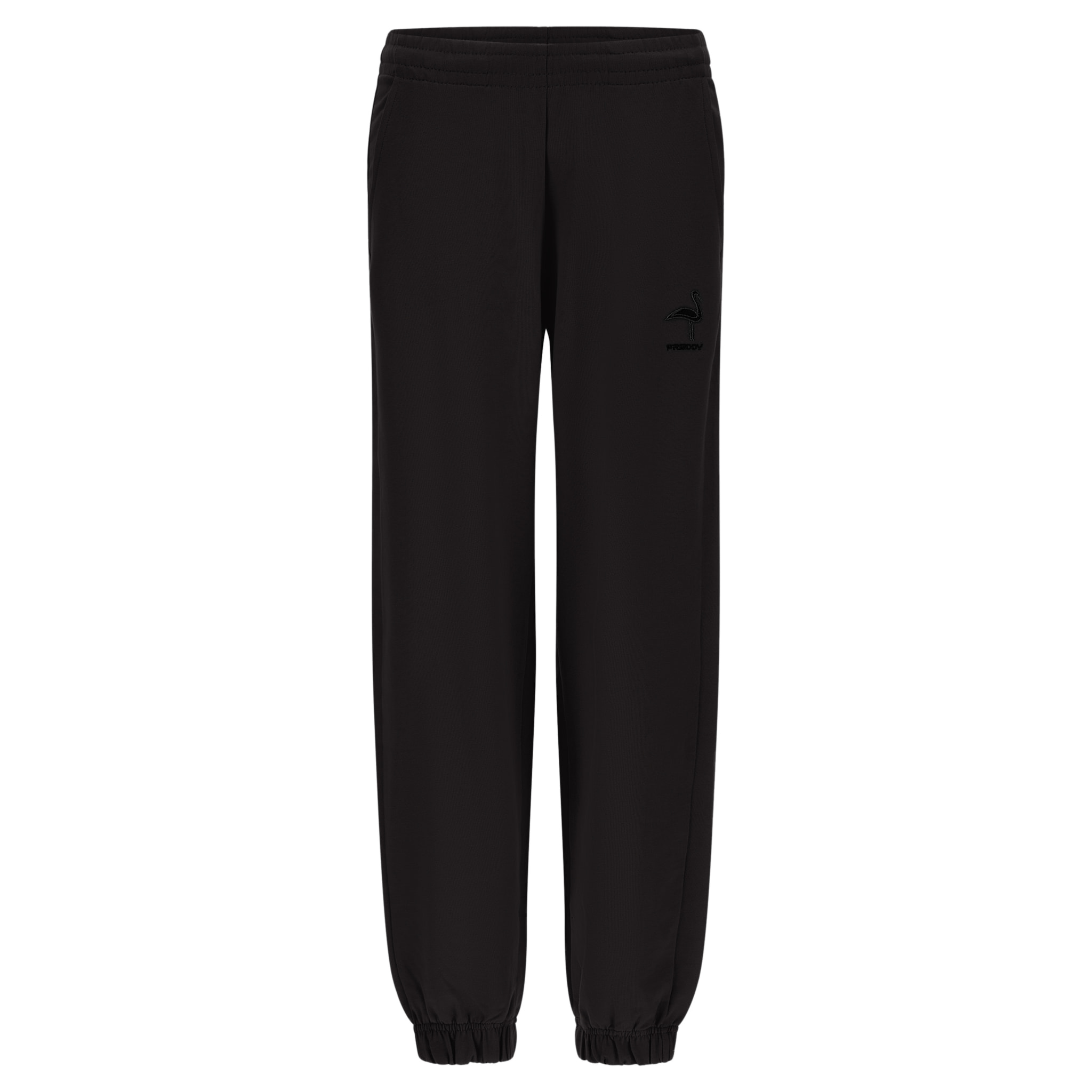 Joggers in felpa leggera con patch fenicottero in tono