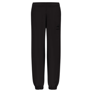 Joggers in felpa leggera con patch fenicottero in tono