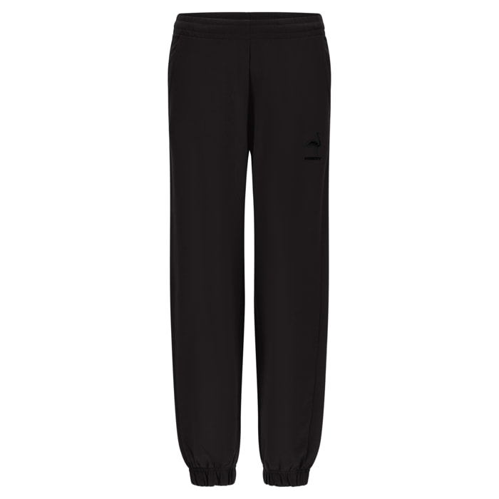 Joggers in felpa leggera con patch fenicottero in tono