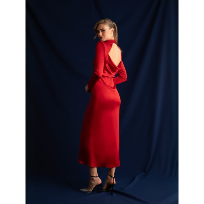 VESTIDO VICTORIA BERLIN ROJO