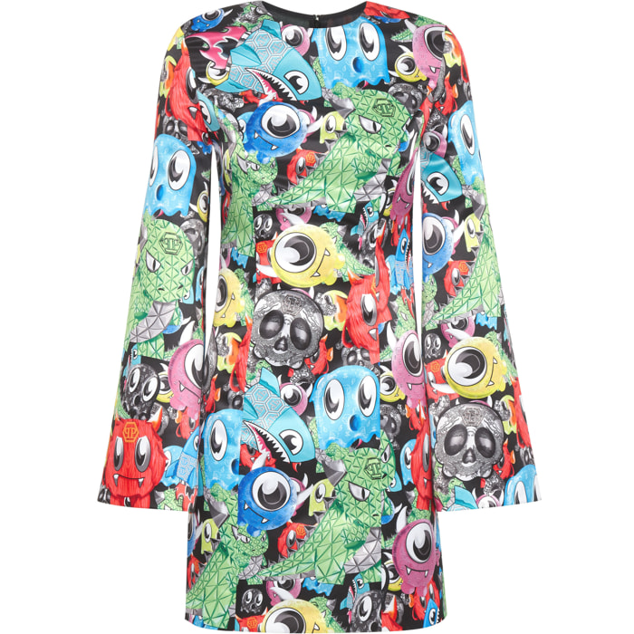 PHILIPP PLEIN Short Dress LIL’ MONSTERS GANG