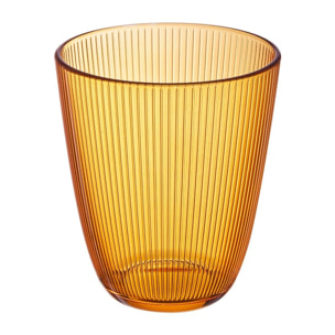 Verre à eau jaune 31cl