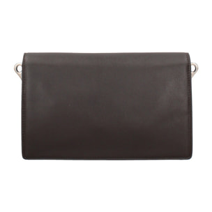 Borsa a tracolla da donna Made in Italy - Modello Valoria - 100% pelle - 24.0 x 15.0 x 7.0 cm