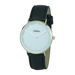 Reloj Arabians HPA2229N Unisex Analogico Cuarzo con Correa de Piel