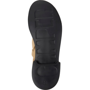 Sandalias - CAMPER Edy - Beige - Cuero Nubuck
