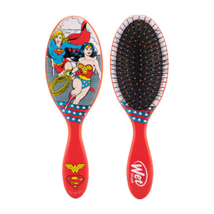 WET BRUSH DC Original Detangler Justice League Wonderwoman And Supergirl