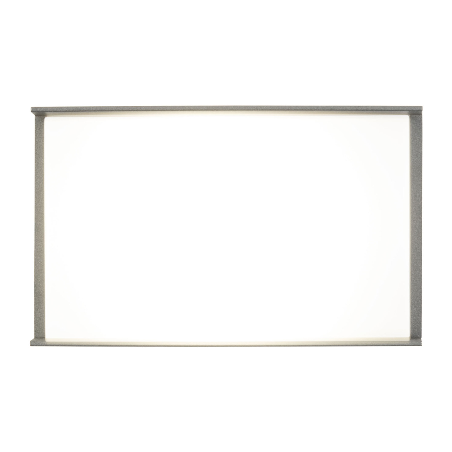 FORLIGHT Block - Aplique de Pared Exterior LED Luz Neutra 4000K Moderno para Terraza y Jardín de Aluminio Gris Antracita