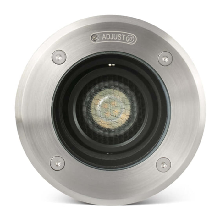 GEISER 80 GU10 Empotrable orientable gris