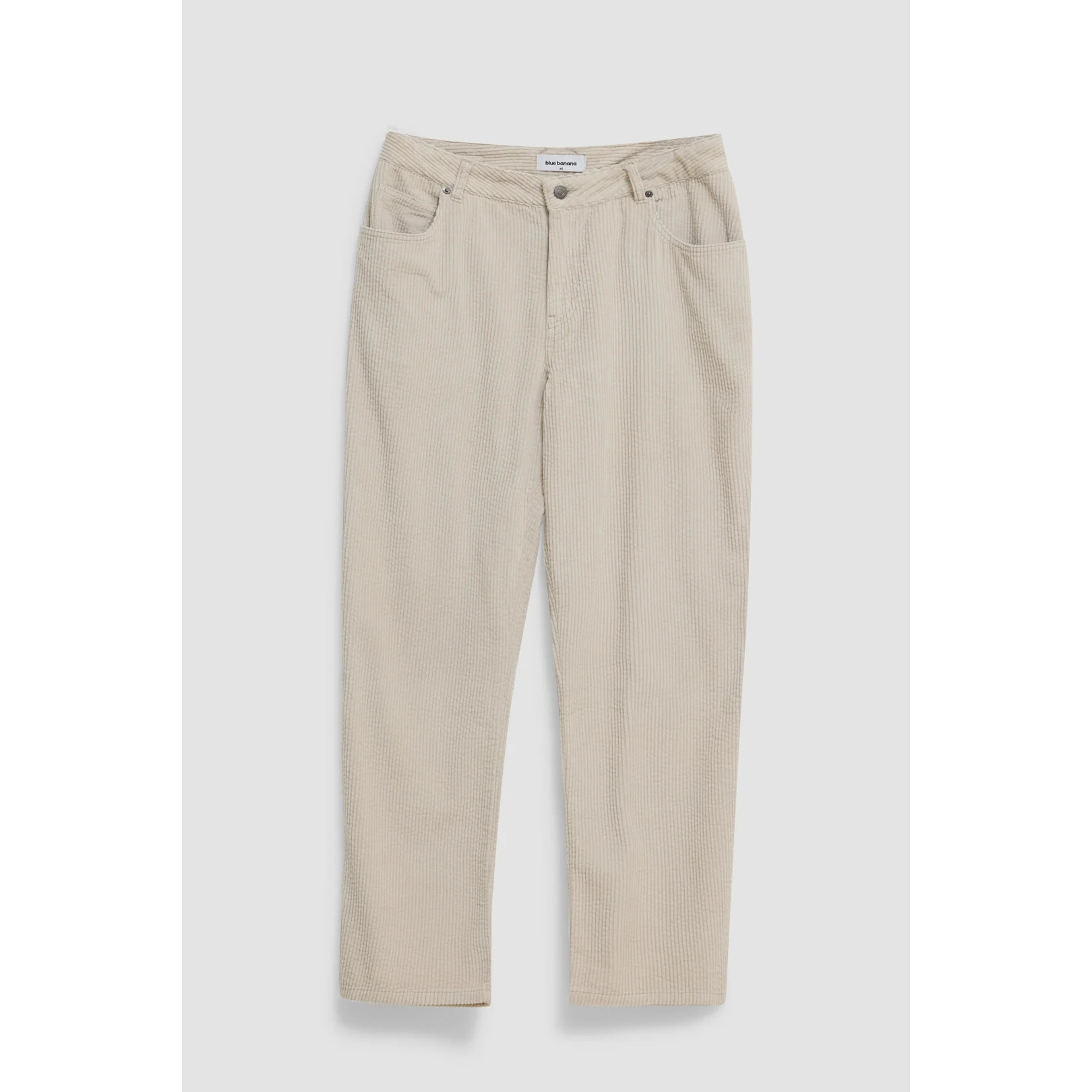 PANTALÓN STRAIGHT CORD BLANCO ROTO