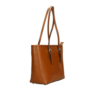 Borsa a spalla da donna - Modello Michelle - Vera pelle - 26.0 x 23.0 x 12.0 cm