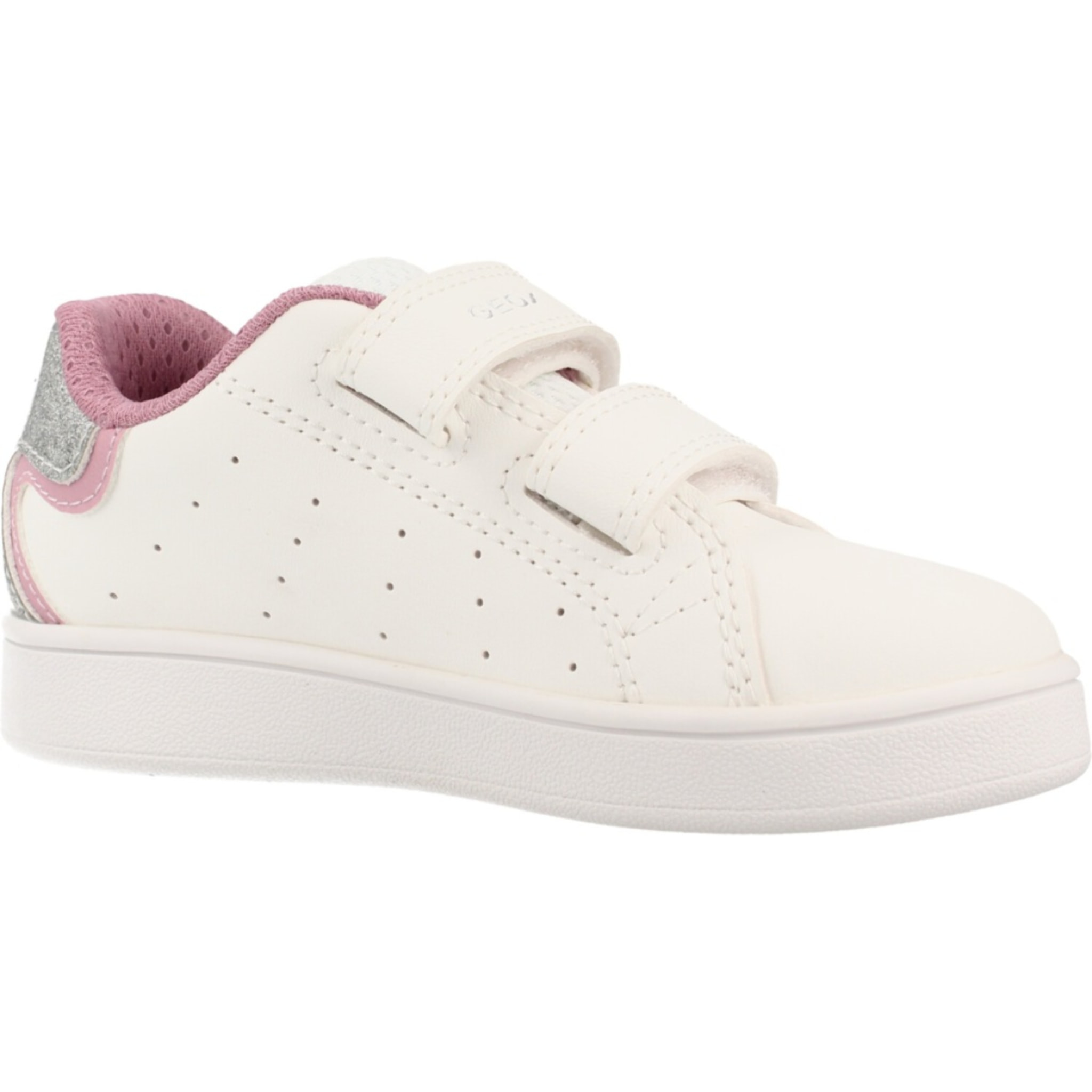 Zapatillas Niña de la marca GEOX  modelo B365MA 0BCKC BLANCO