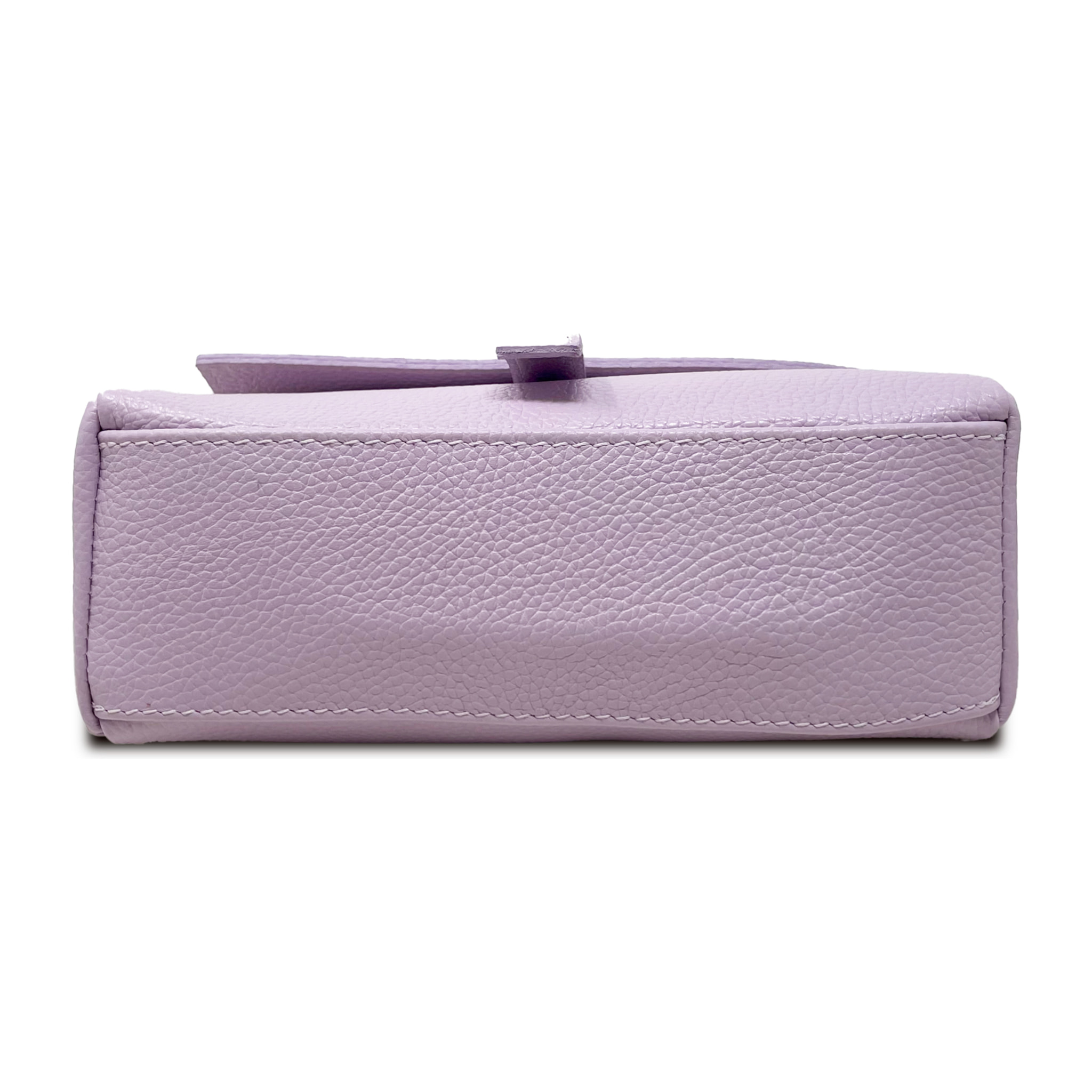 Chicca Borse - Tracollina Clutch Donna in Vera Pelle - Colore Lilla