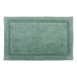 Tapis de bain fluffy Colorama 50x75cm vert céladon