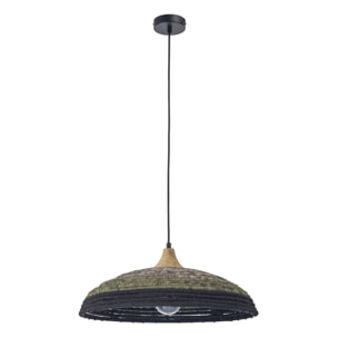 Forlight Korg lampara colgante con pantalla de cuerda natural Ø500mm para bombilla E27