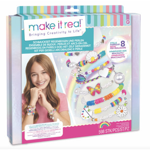 Kit per Gioielli Arcobaleno e Perle