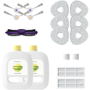 Kit accessoires NARWAL Entretien brosses filtres robot Freo X Ultra