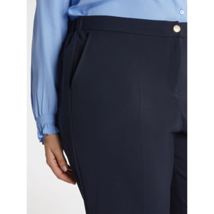 Fiorella Rubino - Pantaloni dritti eleganti - Blu