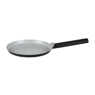 Poêle à crêpe 24cm Tous feux dont induction Noir Swiss Haus SH-SCCP24B