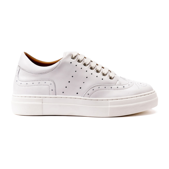 Sneaker British Passport Bianco