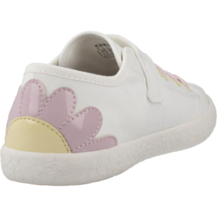 Zapatillas Niña de la marca GEOX  modelo J GISLI GIRL BLANCO