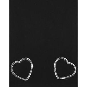 PHILIPP PLEIN T-Shirt Short Dresses HEART