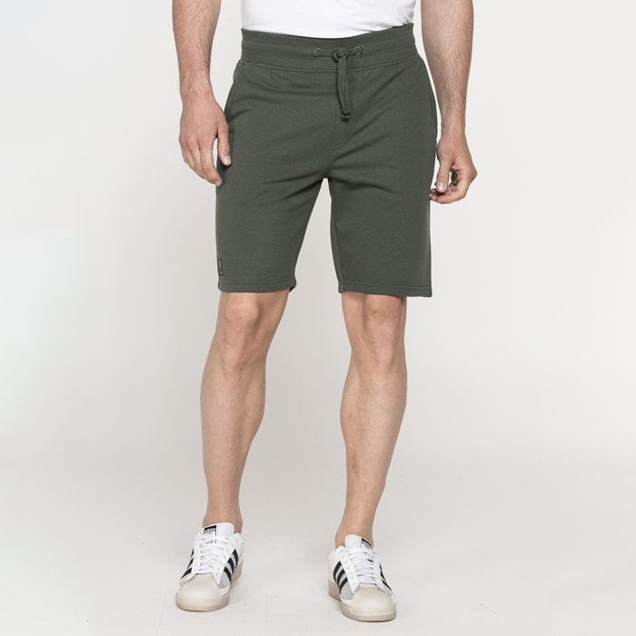 SHORTS REGULAR FIT IN FELPA LEGGERA