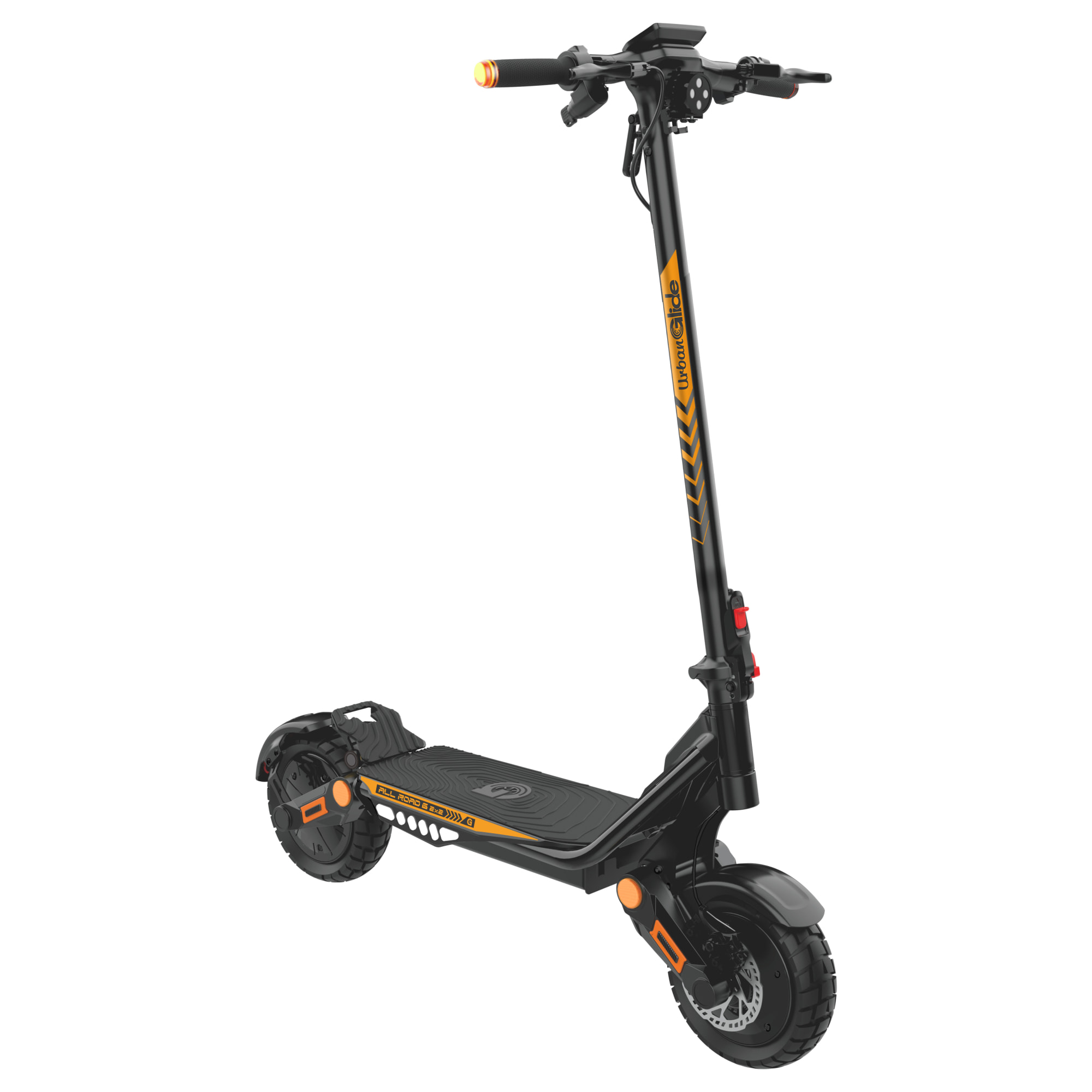 Trottinette Électrique – Poids 30Kg – Batterie 48V/18,2Ah – Pneu 10'' Tubeless Tout-terrain – Autonomie Jusqu'à 80 km – Double Moteur 500W