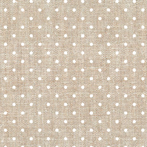 Pack de 2 serviettes Plumeti Blanc 100% coton 45x45 cm